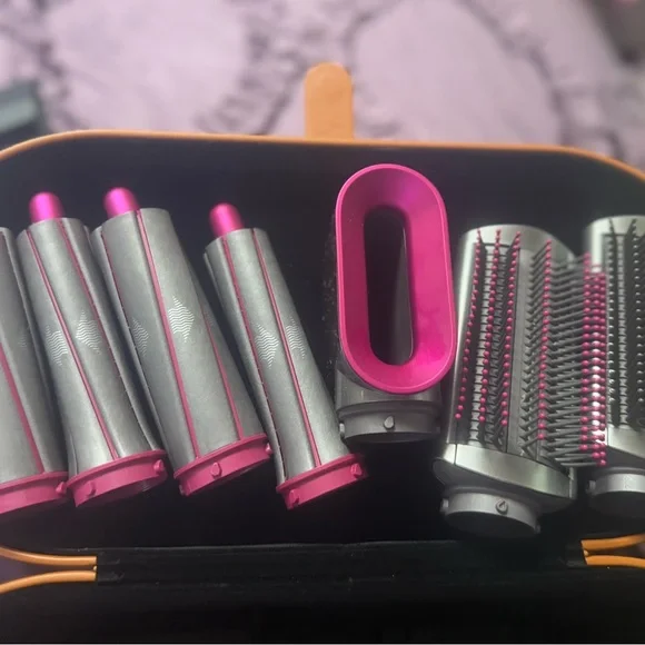 Dyson Airwrap Complete Styler – US Plug (100–127V) in Nickel/Fuscia FREE SHIP! - Picture 2 of 16